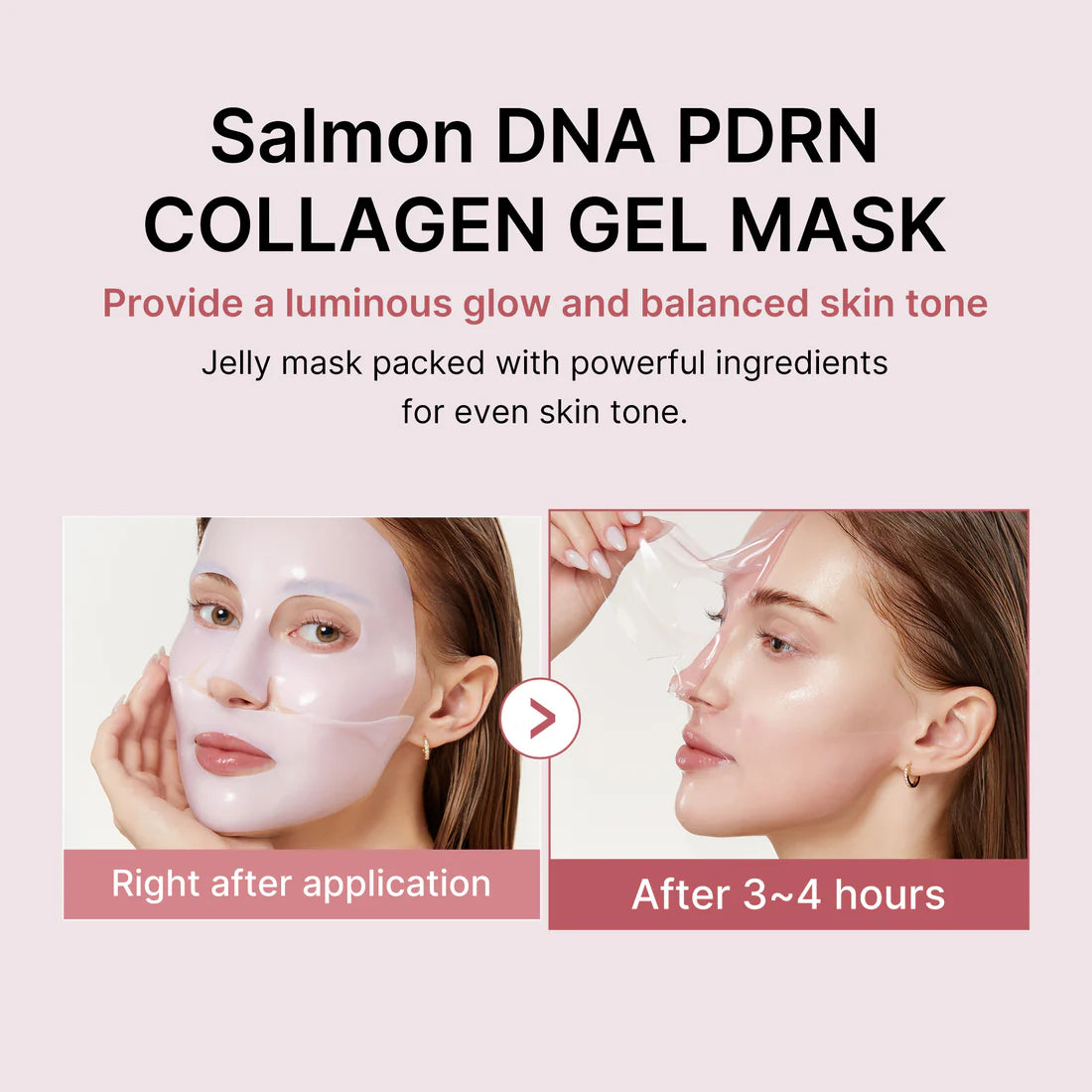 PDRN Pink Collagen Jelly Gel Mask