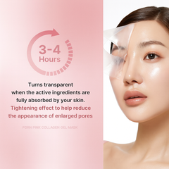 PDRN Pink Collagen Jelly Gel Mask | K-Beauty Sheet Mask